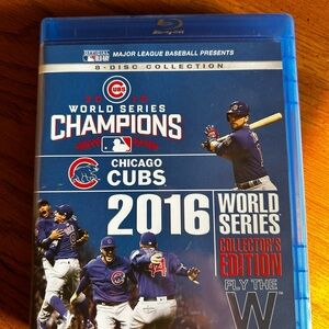 MLB 2016 World Series Chicago Cubs Blue-ray 8-disc collection